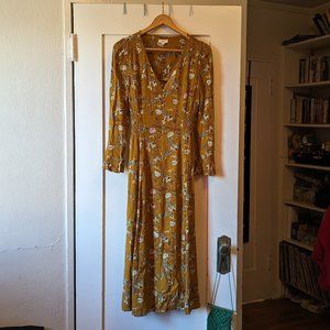 A loves A Maxi Flower Dress Size Small